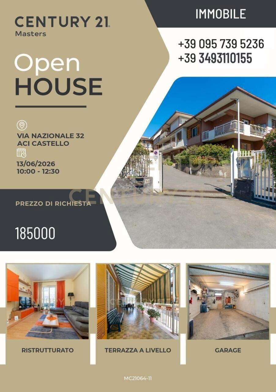 open house - Four-room apartment Via Nazionale 32, Aci Castello - photo 1