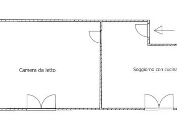 Planimetria - Appartamento Via Orti 16, Milano (zona Città Studi) - foto 28