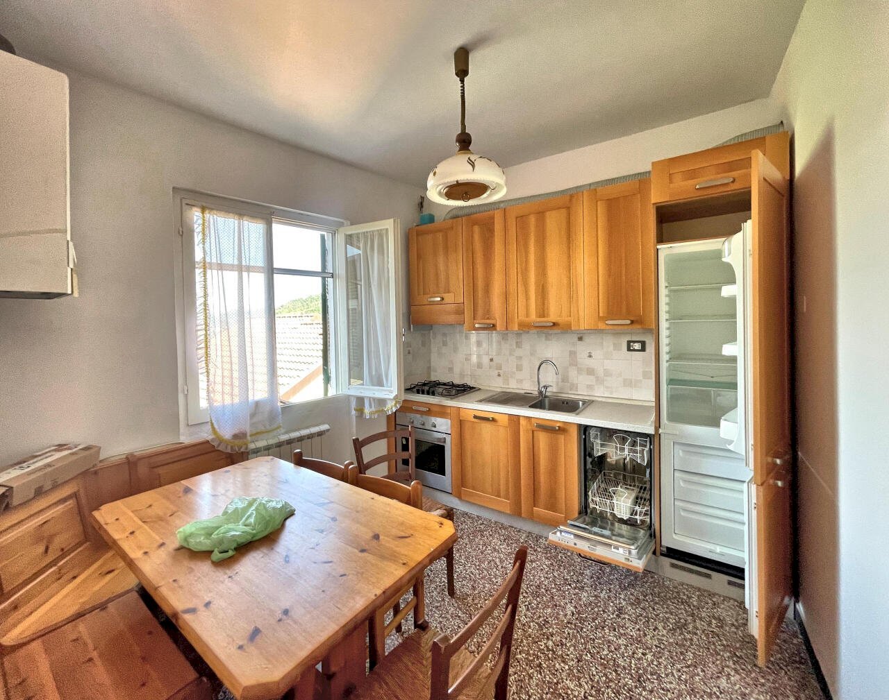 CUCINA - Appartamento Frazione Pannesi 58, Lumarzo - foto 1