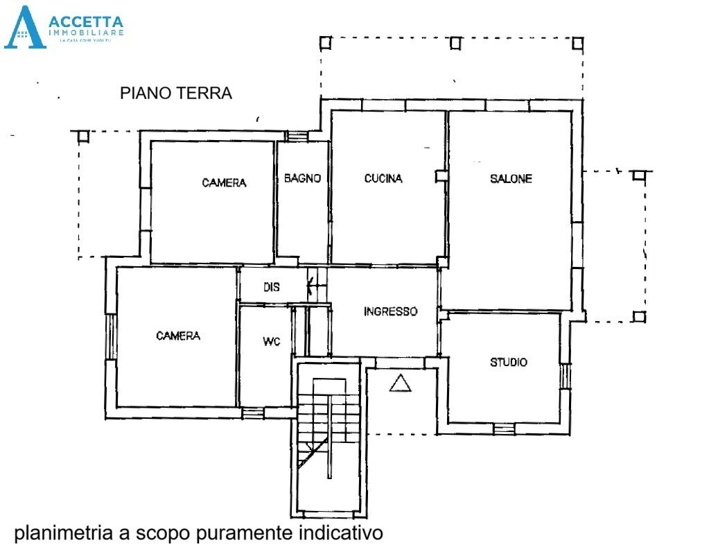 planimetria - Villa Via Lappane, Taranto - planimetria 1