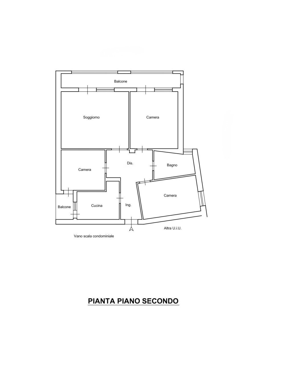PLN - Appartamento Via San Paolo della Croce snc, Monte Argentario - planimetria 1