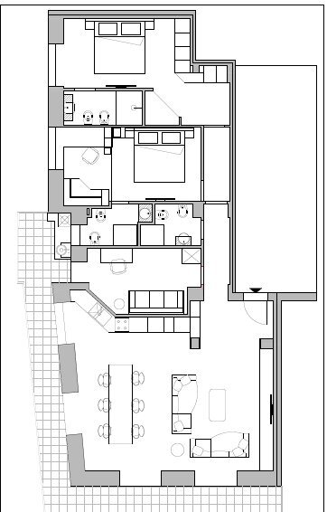 planimetria - Appartamento Via Raimondo Feletti 14, Catania - planimetria 1