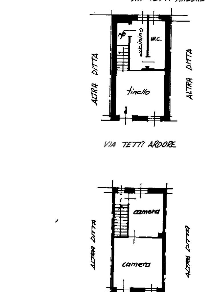 Casa semi indipendente Via Tetti Ardore, San Mauro Torinese - planimetria 1
