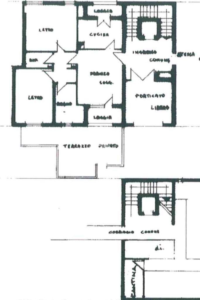 Trilocale Via antonio labriola, Bagnolo in Piano - planimetria 1