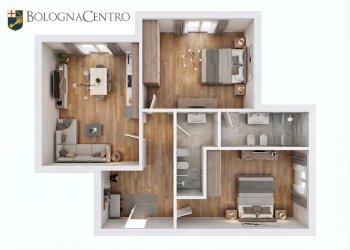 Four-room apartment Bologna (neighborhood Toscana) - photo 3