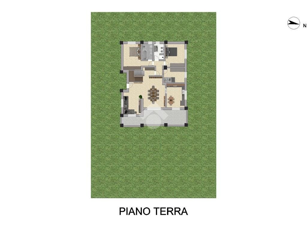 Villa Via Guido Minarini, San Lazzaro di Savena - planimetria 1