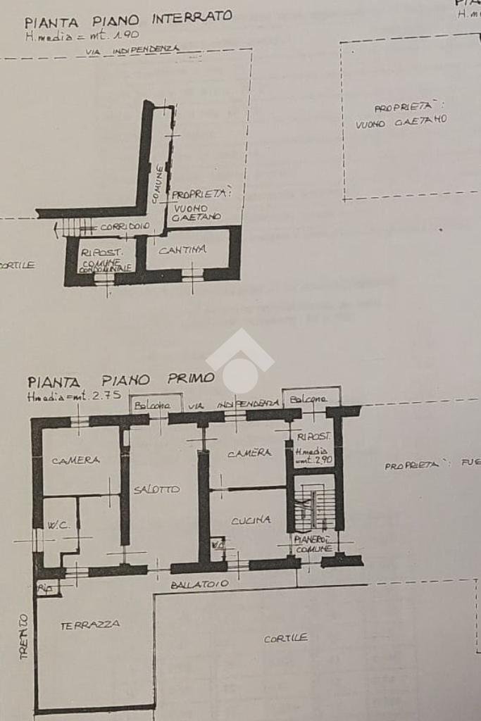 Quadrilocale Via indipendenza, Poirino - planimetria 1