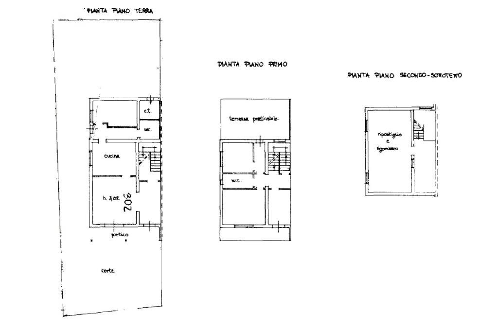Casa semi indipendente Via roma, San Giovanni in Marignano - planimetria 1
