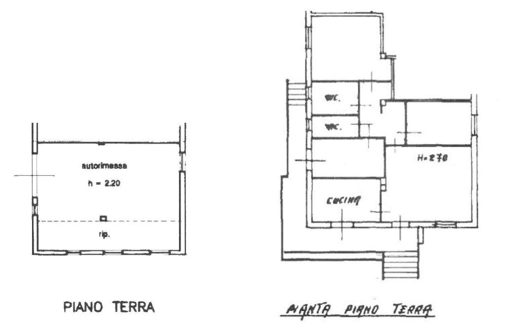 Quadrilocale Via roma, San Giovanni in Marignano - planimetria 1