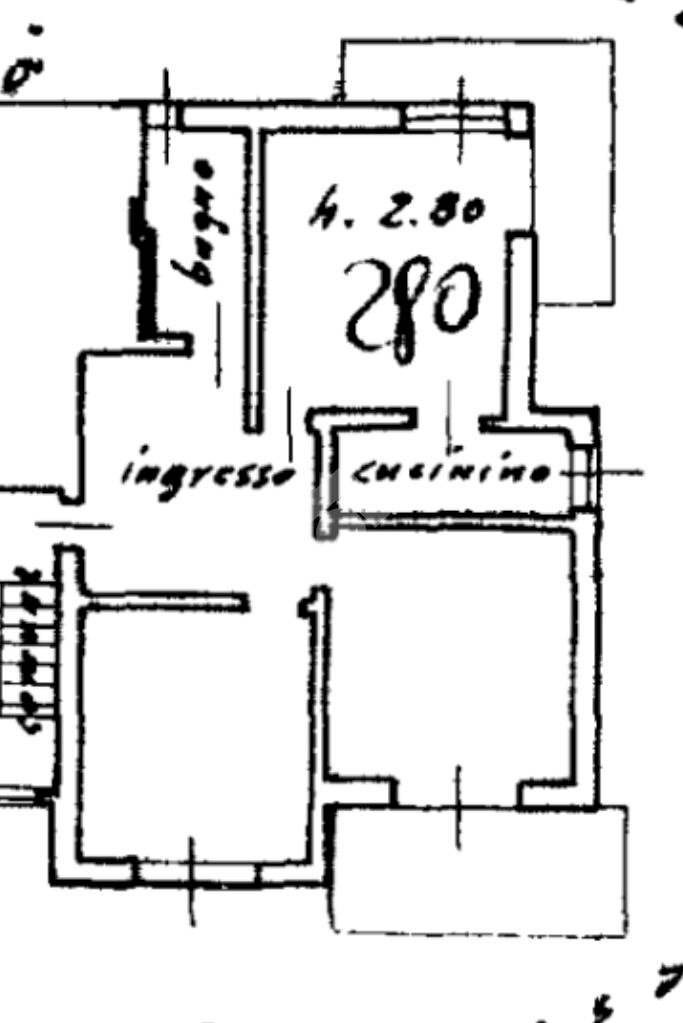 Three-room apartment Corso indipendenza, Rivarolo Canavese - floor plans 1