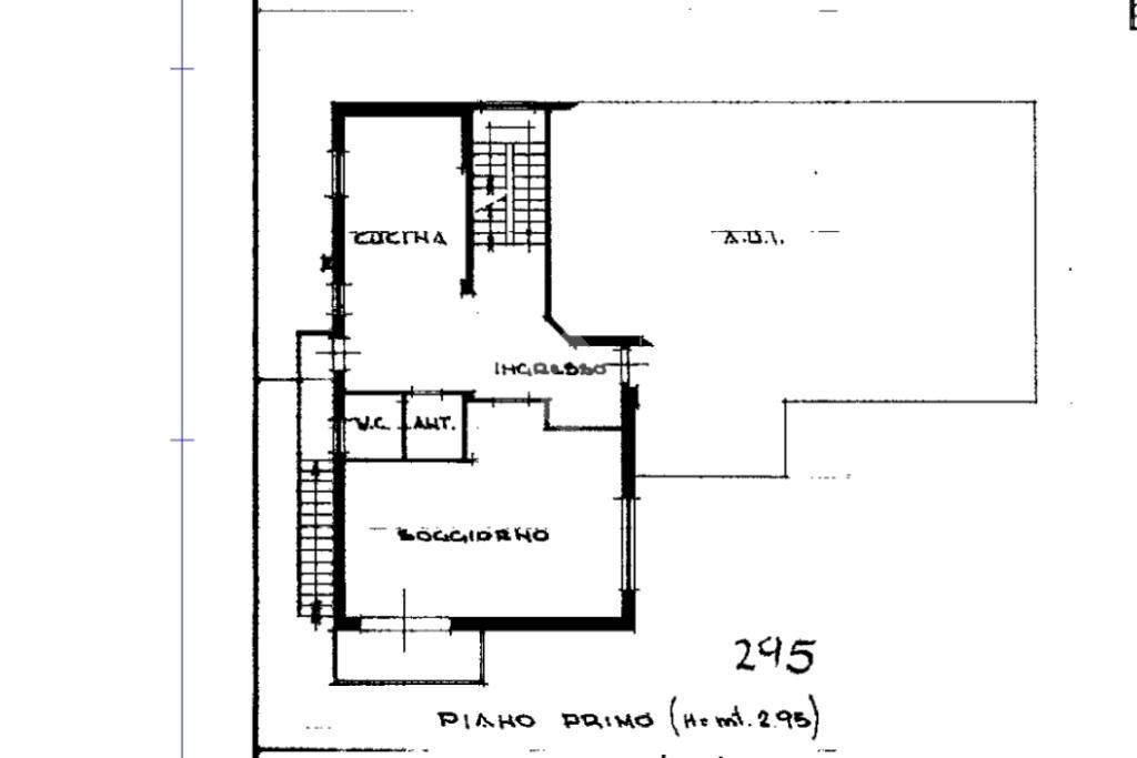 Terraced Villa Viale Bologna, Riccione - floor plans 1