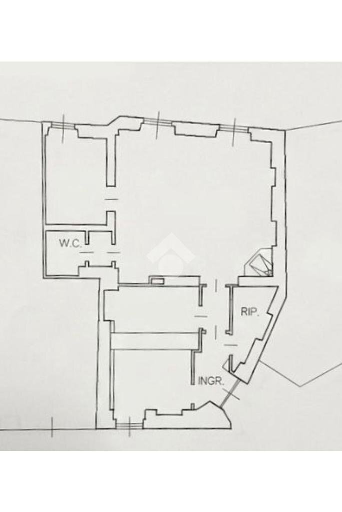 Trilocale Via Giorgio Merula, Milano (zona Ronchetto Sul Naviglio) - planimetria 1
