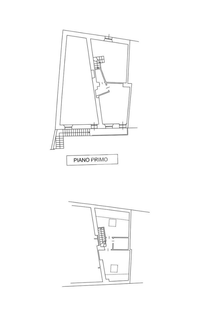 Three-room apartment Via Giorgio Merula, Milano (neighborhood Ronchetto Sul Naviglio) - floor plans 1