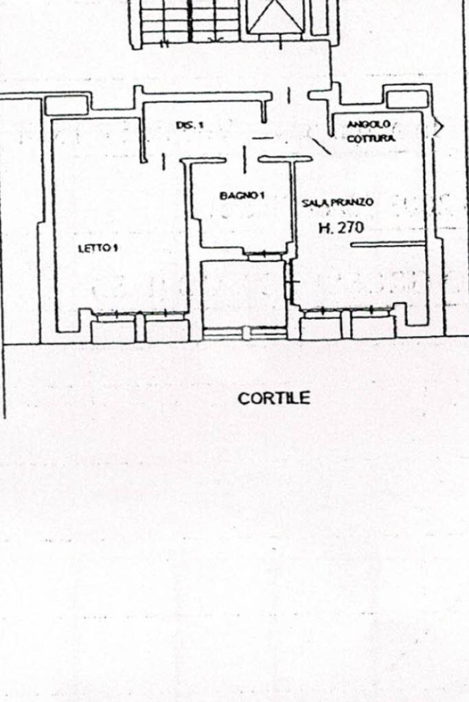 Bilocale Via Privata Andrea Vochieri, Milano (zona Affori) - planimetria 1