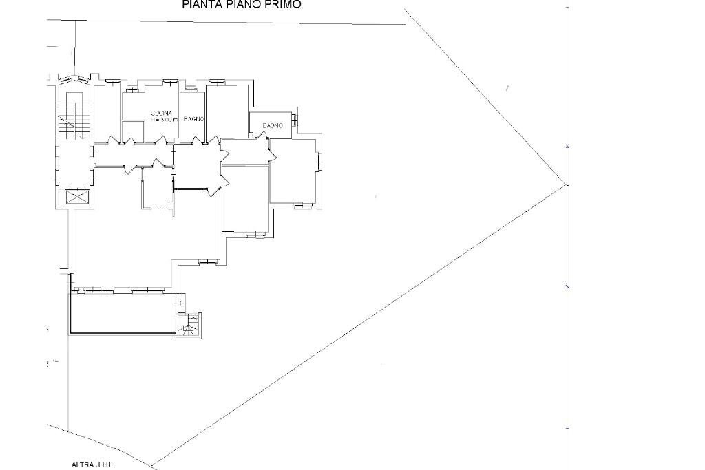 Apartment Str. Vicinale del Nobile, Torino (neighborhood Borgo Po) - floor plans 1
