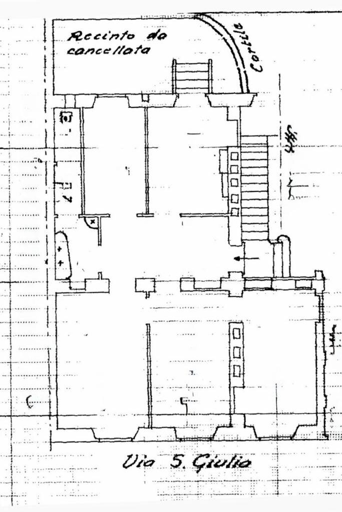 Appartamento Via Santa Giulia, Torino (zona Vanchiglia) - planimetria 1