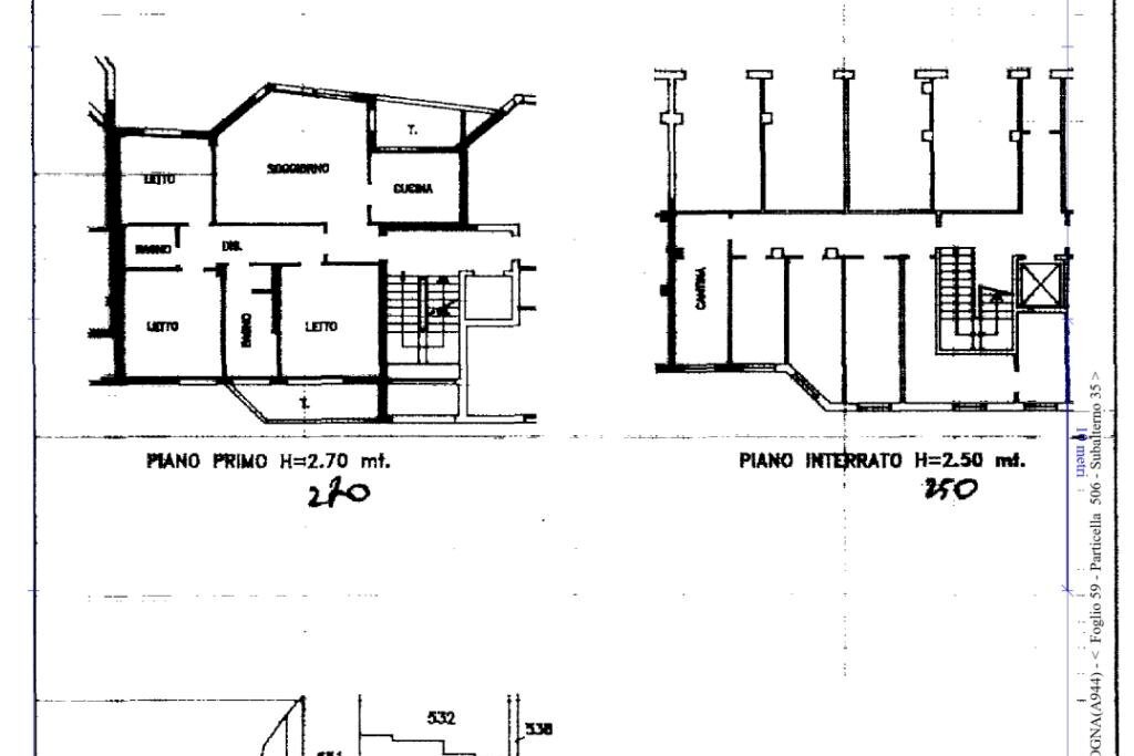Appartamento Via Zaccaria Zacchi, Bologna (zona Arcoveggio) - planimetria 1