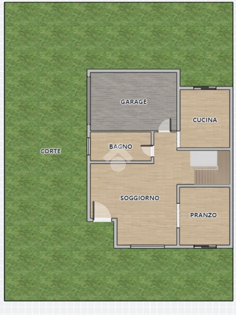 Independent house Via della Pieve, Ravenna (neighborhood Longana) - floor plans 1