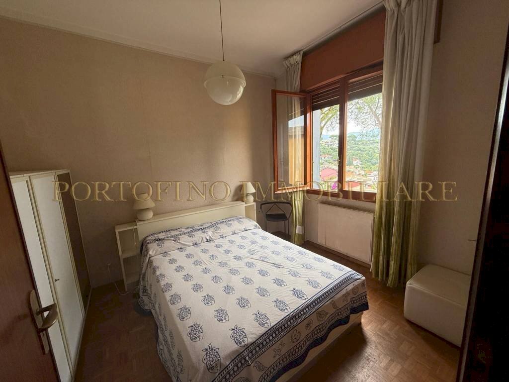 Camera da letto - Bilocale via ai Castagneti, 23, Rapallo - foto 3
