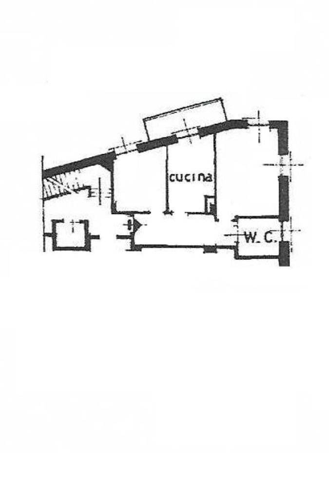 Two-room apartment via Vasco De Gama, 2, Genova (neighborhood Sampierdarena) - floor plans 1