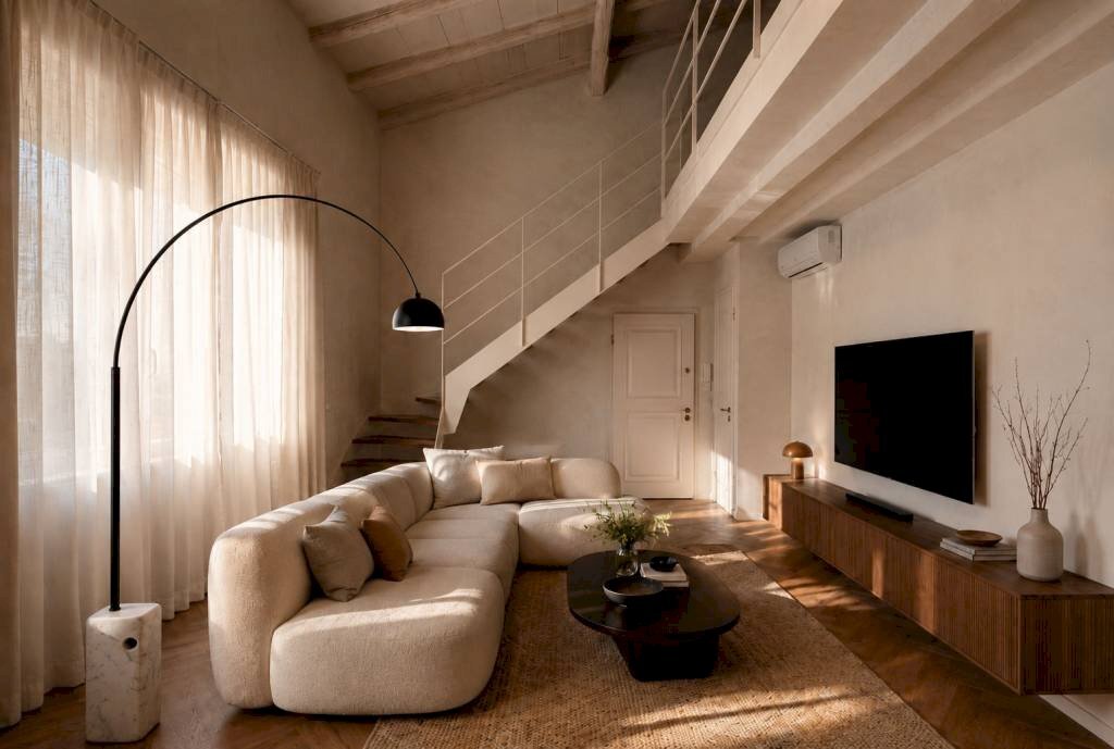 Salone - Four-room apartment via Giuseppe Mazzini, 34, Bologna (neighborhood Massarenti) - photo 1