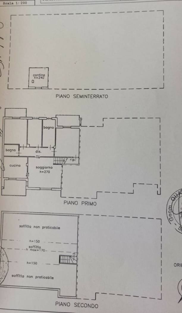 Appartamento via Pietro Nenni, 39, Montecarotto - planimetria 1