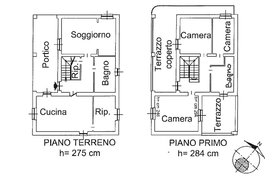 Villa Via Campile, Candelo - floor plans 1