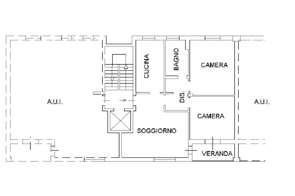 Quadrilocale Via Amendola, Castenaso - planimetria 1