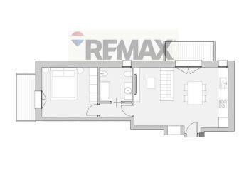 One-room apartment Via Ferruccio Dell'orto, 44 
 Campagnola, Bergamo (neighborhood Campagnola) - photo 6
