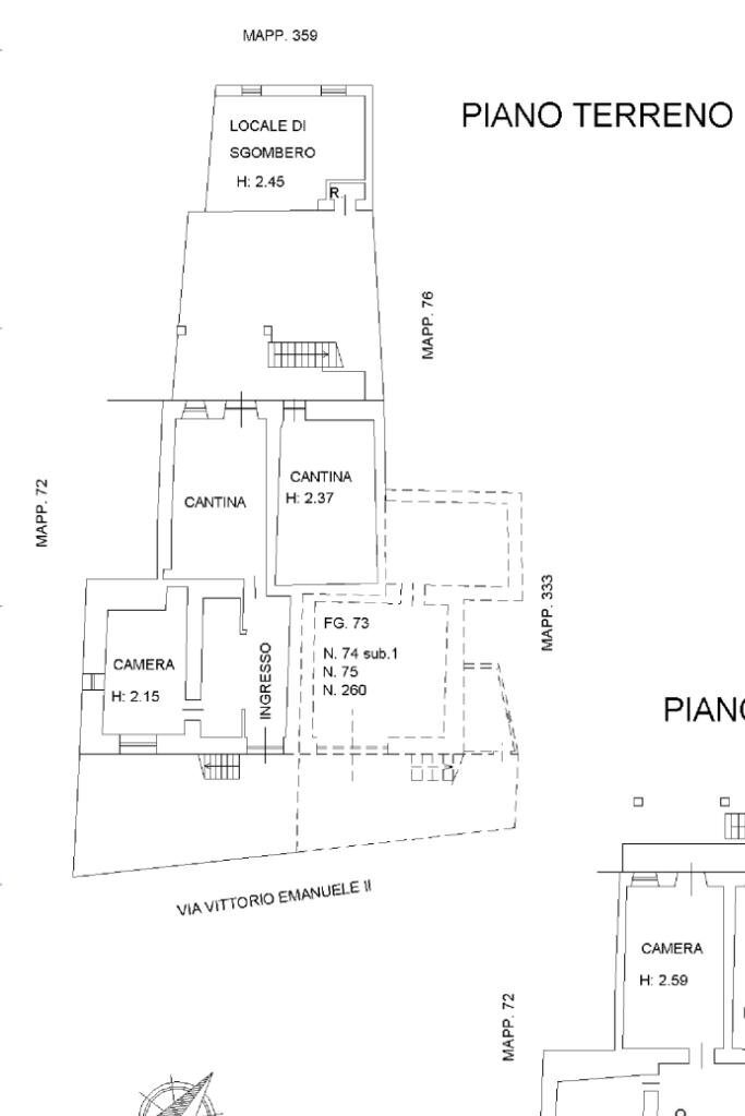 Appartamento Via Vittorio Emanuele, Giaveno - planimetria 1