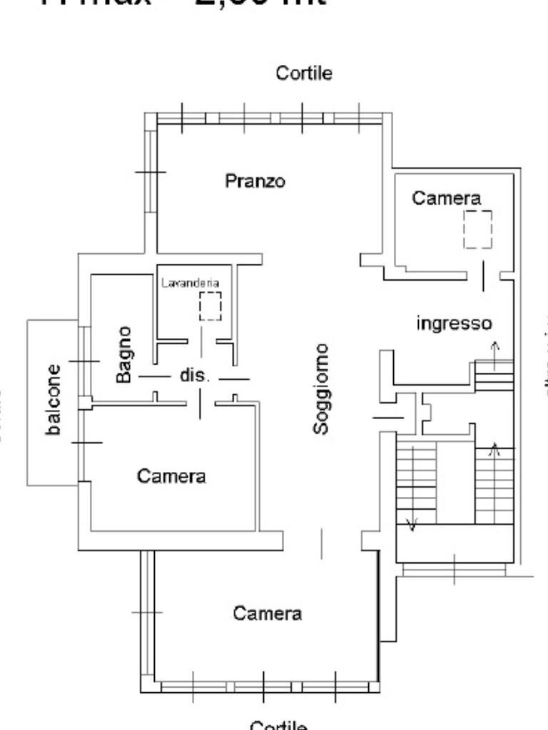 Apartment Via Rivoli, Buttigliera Alta - floor plans 1