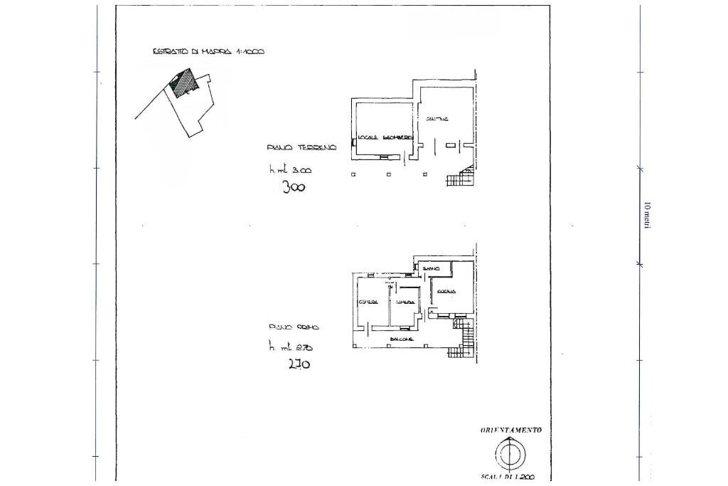 Casa indipendente Piazza Don Delfino Spagna, Cintano - planimetria 1