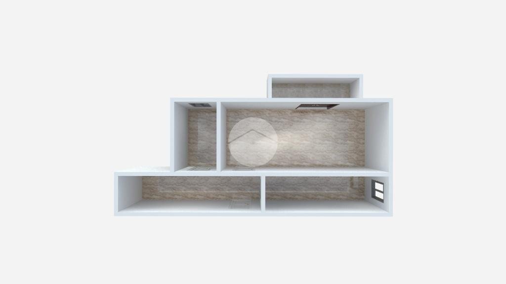 Two-room apartment Via Franchi Maggi, Rozzano - floor plans 1