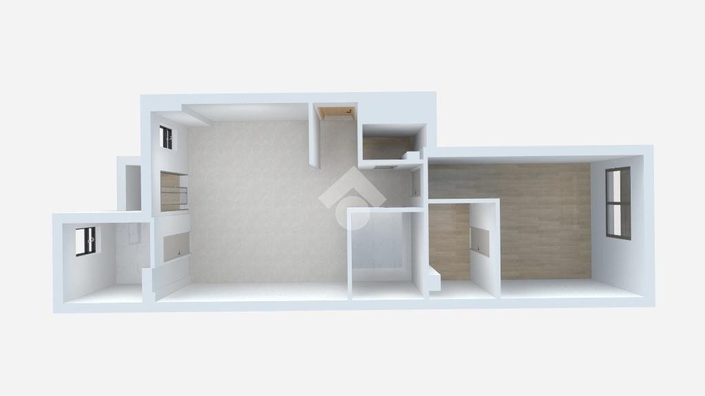 Bilocale Viale Edoardo Jenner, Milano (zona Maciachini) - planimetria 1