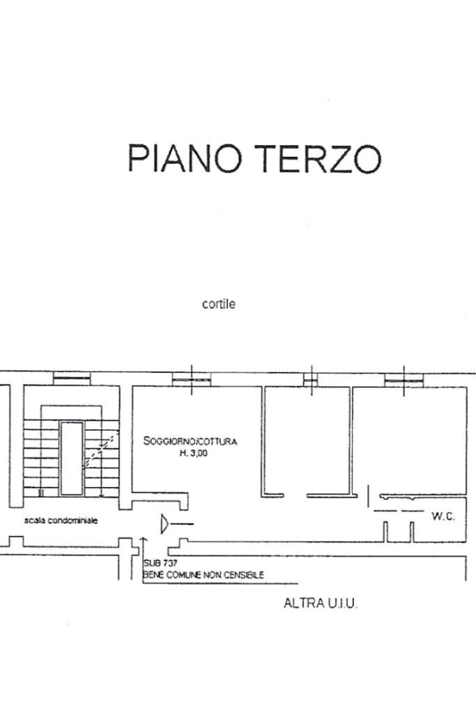 Trilocale Via Privata Publio Rutilio Rufo, Milano (zona Affori) - planimetria 1
