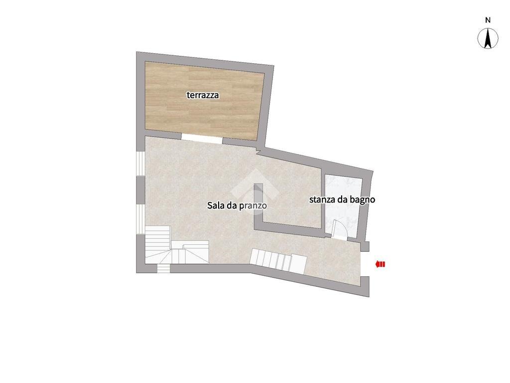 Casa semi indipendente Via doria, Borgomaro - planimetria 1