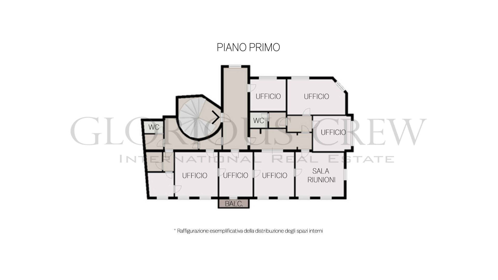 Foto 27 - Office Contrada Santa Croce, Brescia - floor plans 1