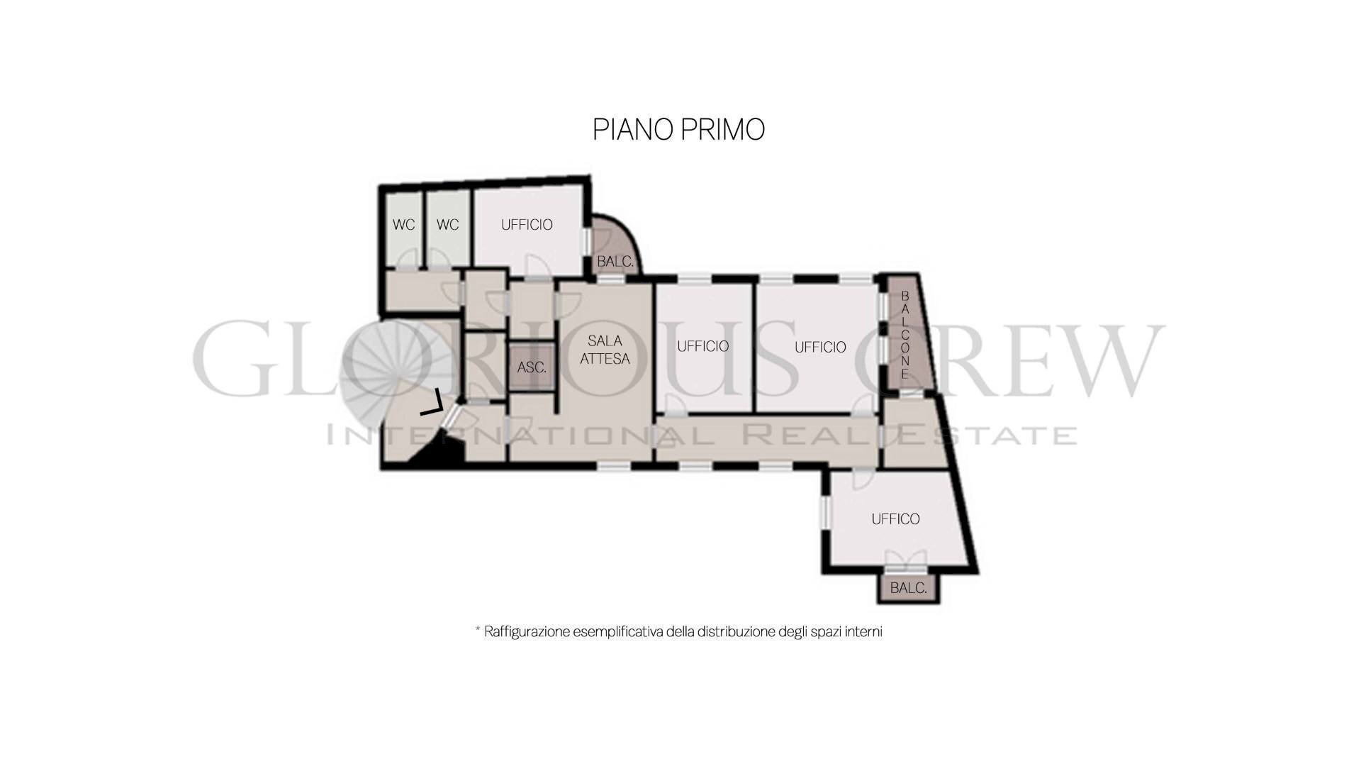 Foto 24 - Office Contrada Santa Croce, Brescia - floor plans 1
