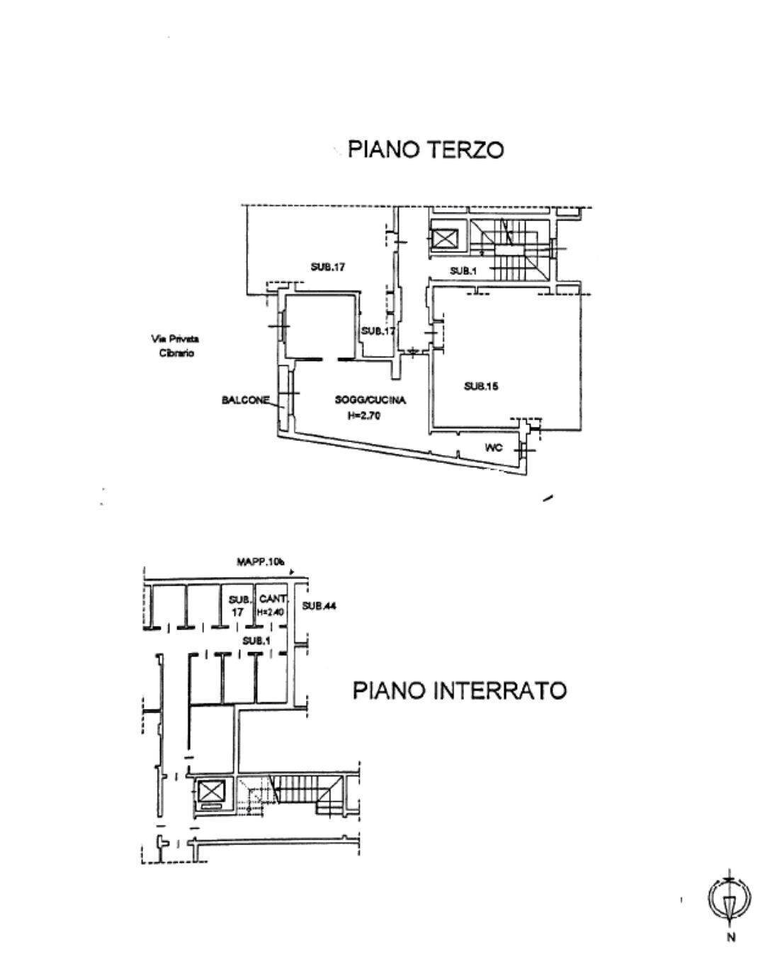 Foto 31 - Appartamento Via Bolzano, Milano - planimetria 1