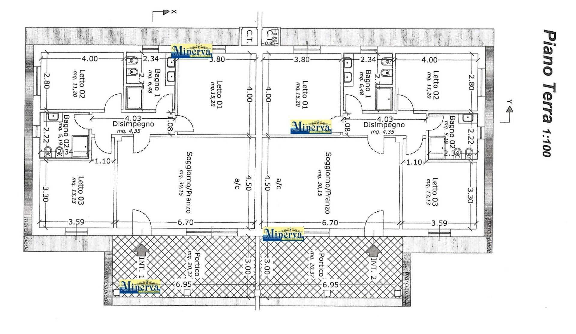 Foto 4 - Casa semi indipendente Via Miglioramento, Anzio - planimetria 1