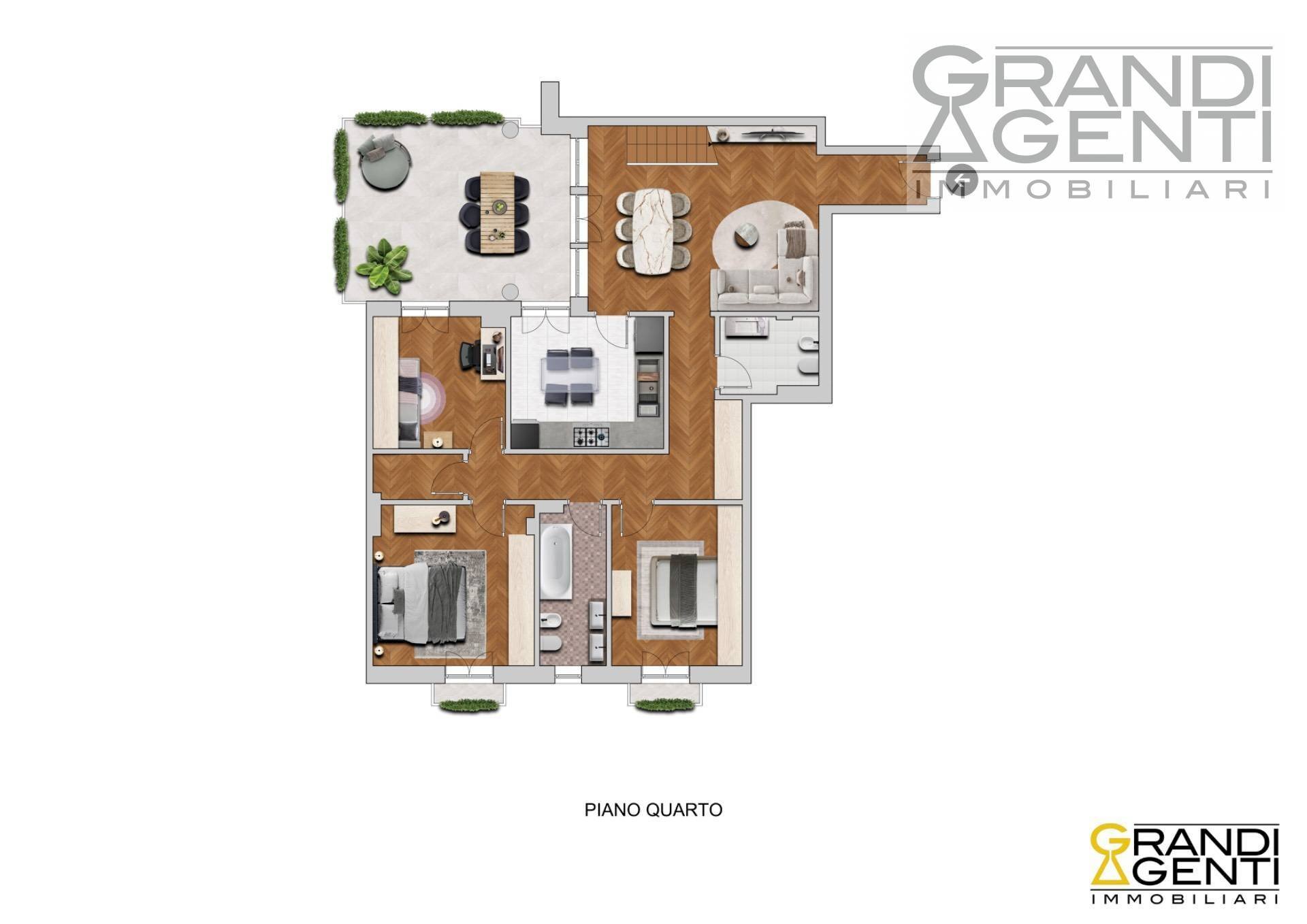 Foto 44 - Appartamento Via cà di cozzi
 
12, Verona - planimetria 1