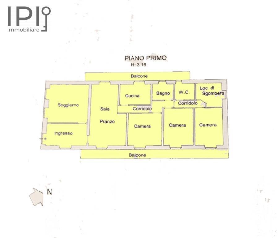 Foto 57 - Independent house viale pietro porro
 
5, Mombaldone - floor plans 1