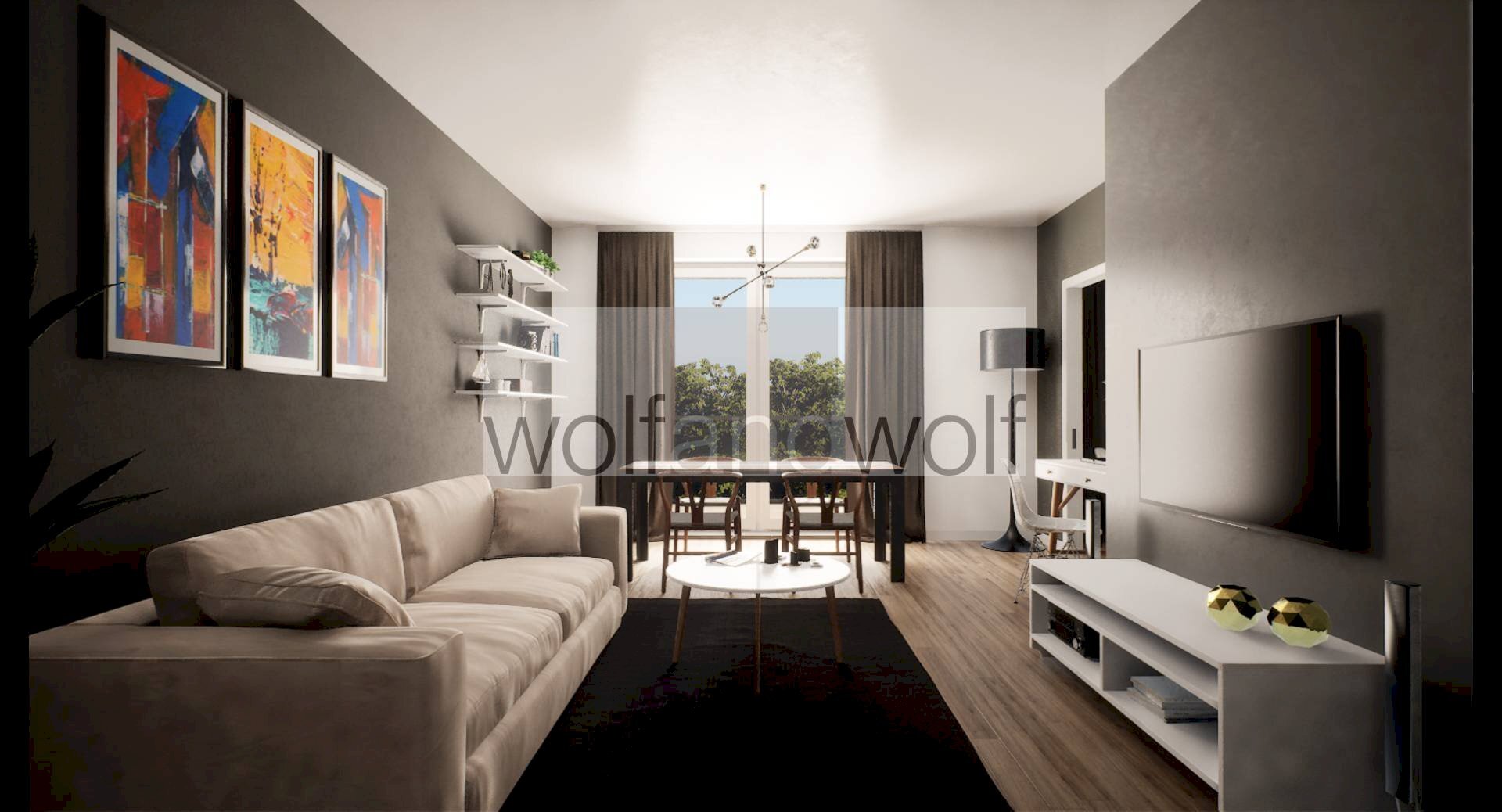 render - Trilocale Via Carlo Emanuele I
 
1, Monza - foto 3