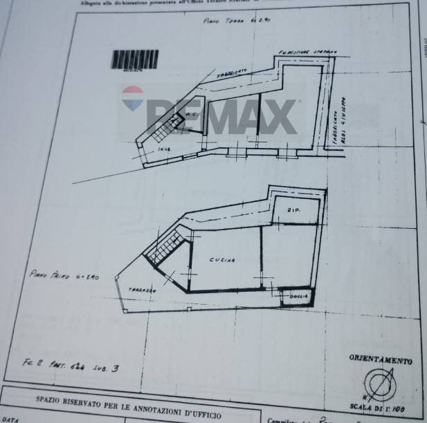 Pianta 2D - Casa semi indipendente Via Misericordia
 
2, Gualtieri Sicaminò - planimetria 1