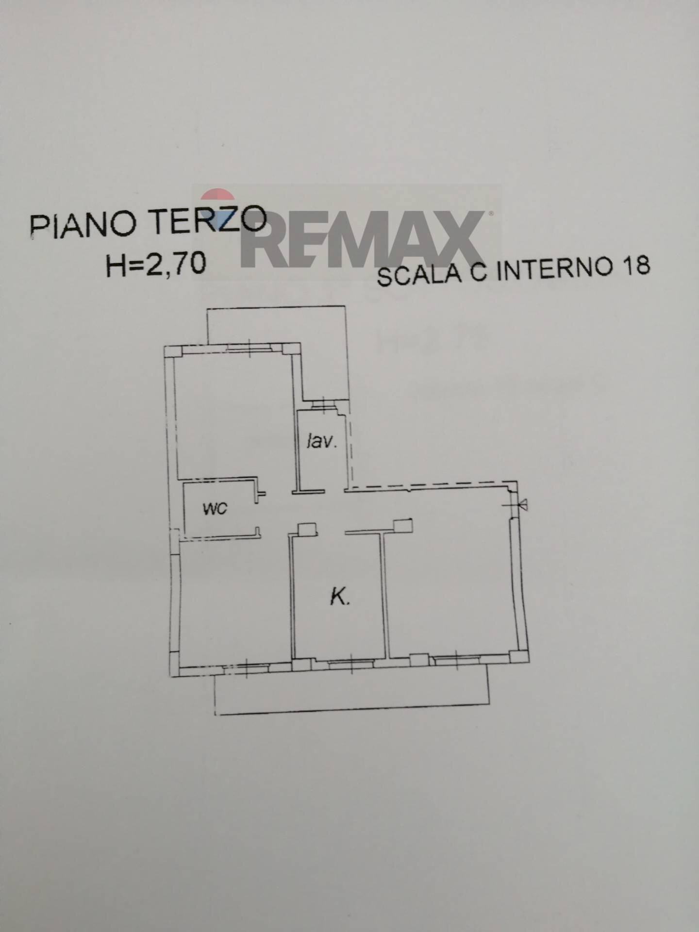 Pianta 2D - Trilocale Via Del Potatore
 
56, Catania - planimetria 1