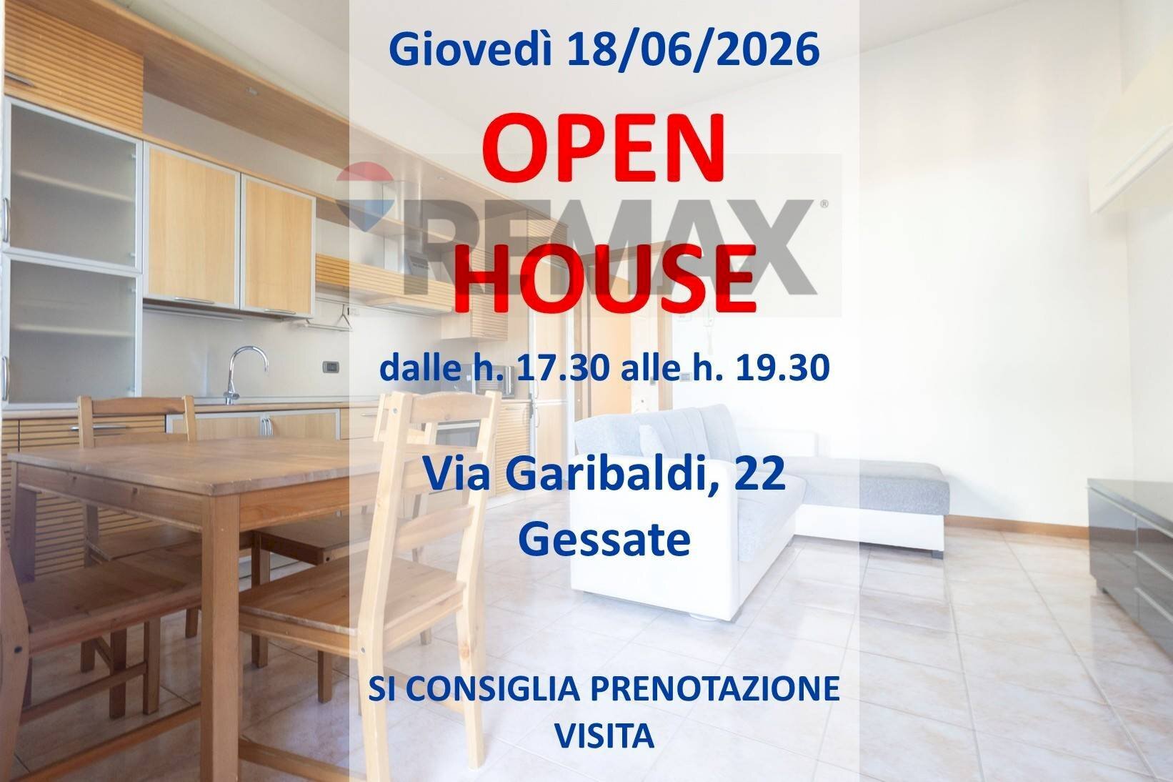 Sala da pranzo - Appartamento Via Garibaldi
 
22, Gessate - foto 1