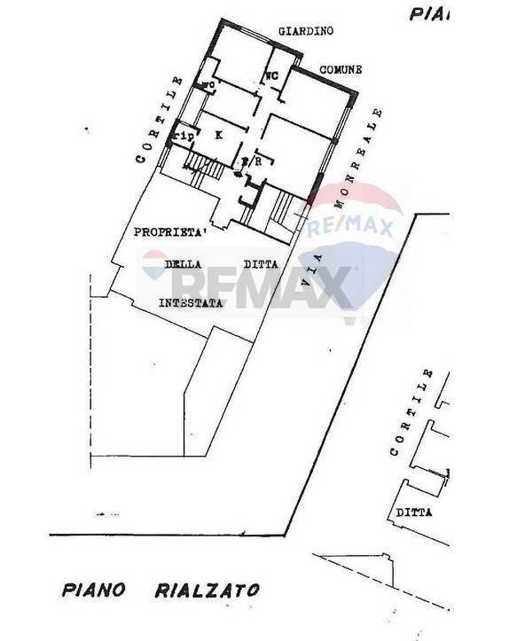Pianta 2D - Four-room apartment Milano - floor plans 1
