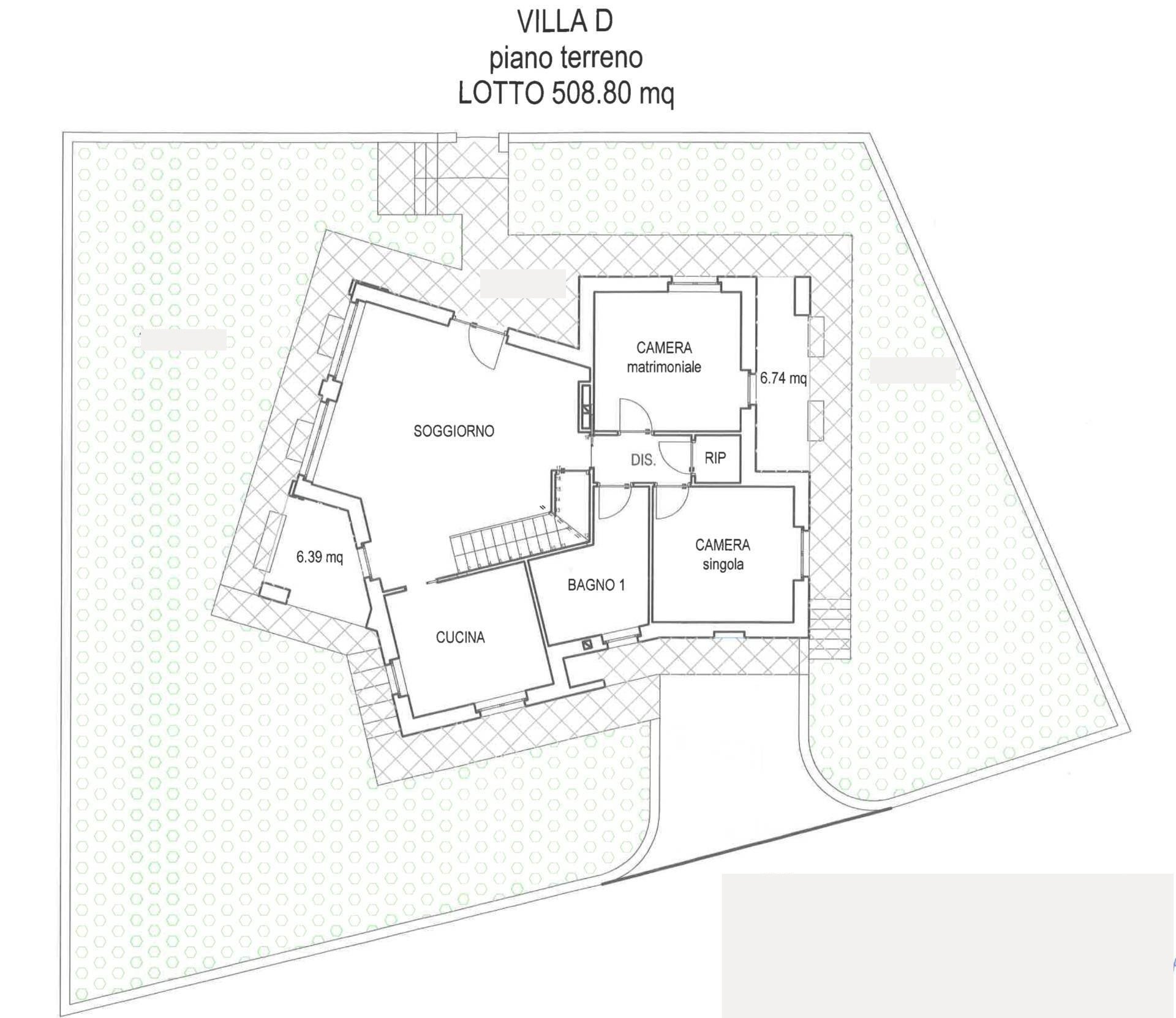 Foto 26 - Villa strada Pracarbone, Villanova Mondovì - planimetria 1