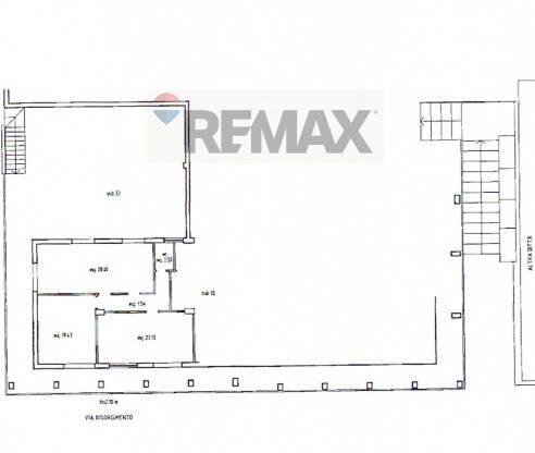 Pianta 2D - Office via Risorgimento
 
53, Ragusa - floor plans 1