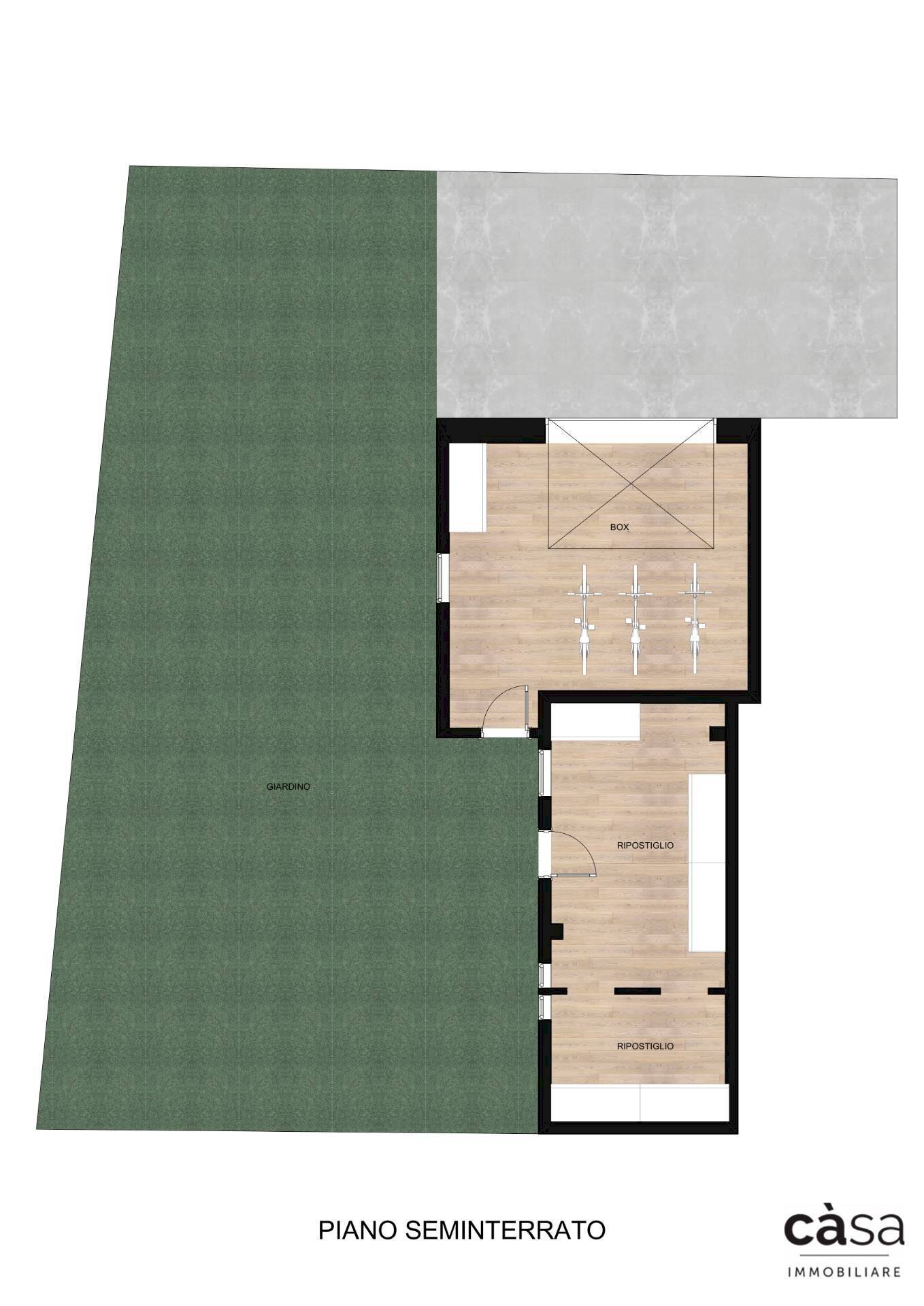 Foto 54 - Semi-detached house via anadiga
 
5, Casciago - floor plans 1